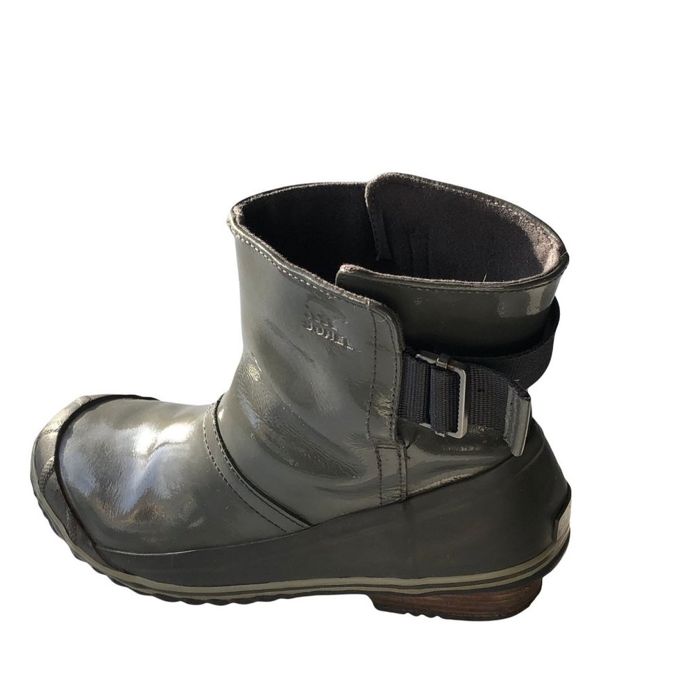 Sorel NL Gray Waterproof Ankle Boot Size 7 - Picture 6 of 13